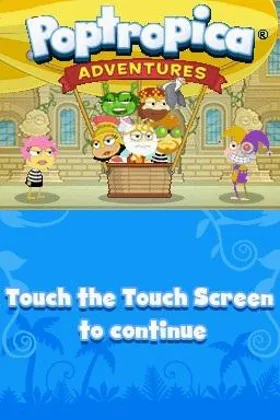 Poptropica Adventures (USA) (En,Fr) screen shot title